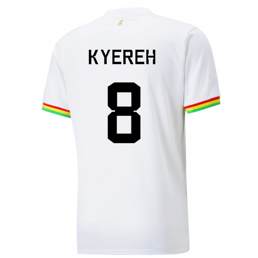 Gyermek Ghánai Daniel-kofi Kyereh #8 Fehér Hazai Jersey 22-24 Mez Póló