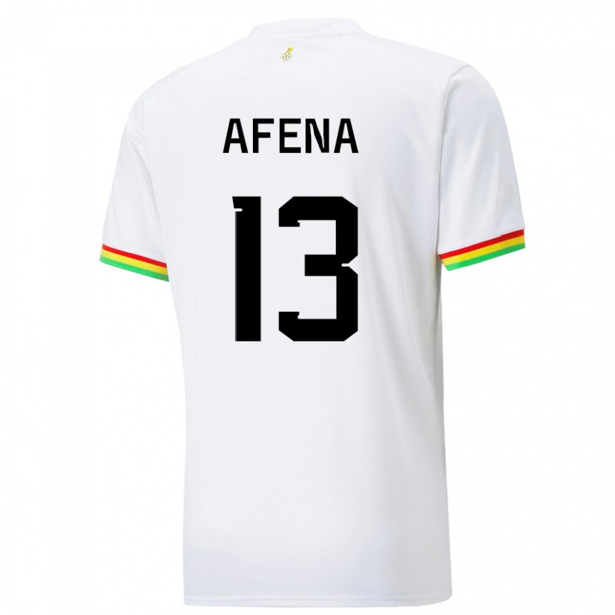 Gyermek Ghánai Felix Afena-gyan #13 Fehér Hazai Jersey 22-24 Mez Póló