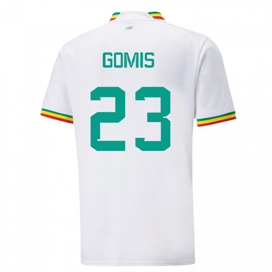 Gyermek Szenegáli Alfred Gomis #23 Fehér Hazai Jersey 22-24 Mez Póló