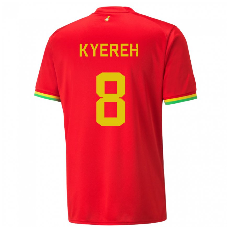 Gyermek Ghánai Daniel-kofi Kyereh #8 Piros Idegenbeli Jersey 22-24 Mez Póló