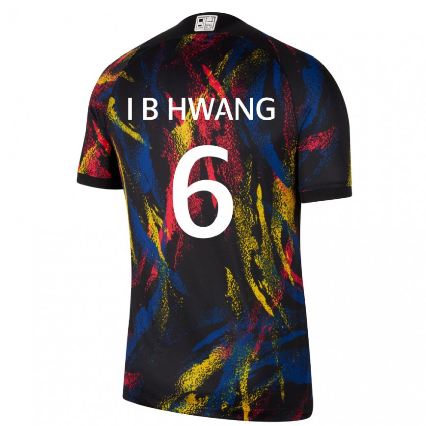 Gyermek Dél-koreai In-beom Hwang #6 Sokszínű Idegenbeli Jersey 22-24 Mez Póló