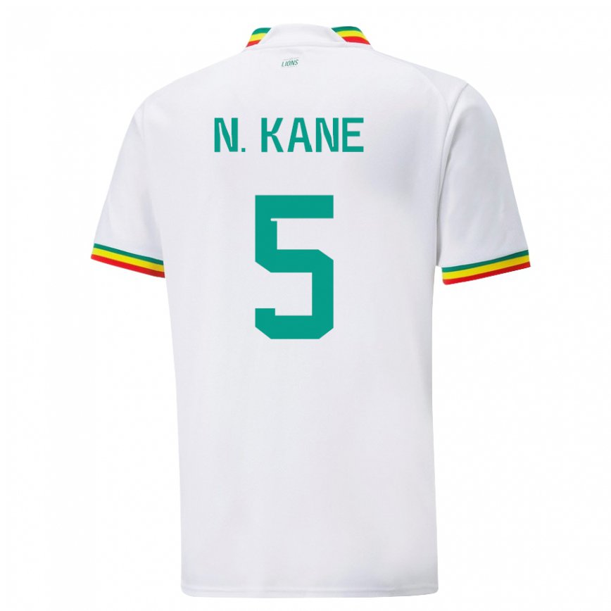 Gyermek Szenegáli Ndeye Ndiaye Kane #5 Fehér Hazai Jersey 22-24 Mez Póló