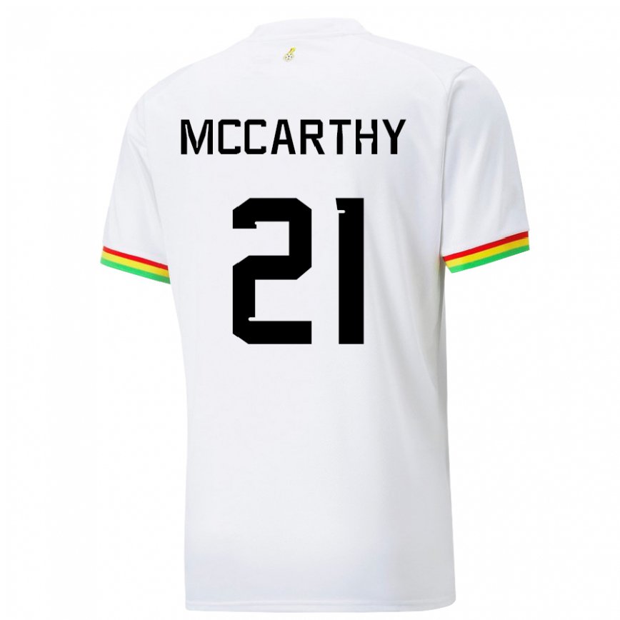 Gyermek Ghánai Kerrie Mccarthy #21 Fehér Hazai Jersey 22-24 Mez Póló