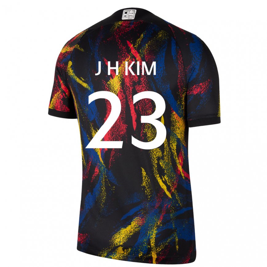 Gyermek Dél-koreai Kim Jung Hoon #23 Sokszínű Idegenbeli Jersey 22-24 Mez Póló