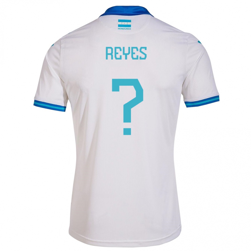 Gyermek Labdarúgás Honduras Elkin Reyes #0 Fehér Hazai Jersey 24-26 Mez Póló Ing