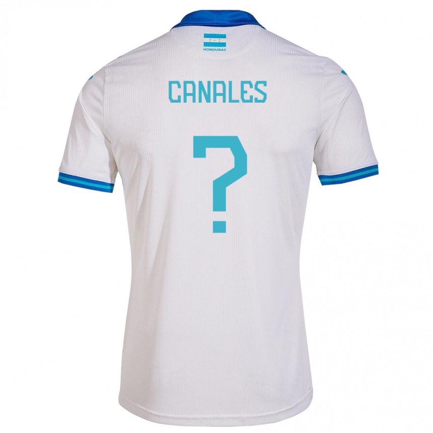 Gyermek Labdarúgás Honduras Cristian Canales #0 Fehér Hazai Jersey 24-26 Mez Póló Ing