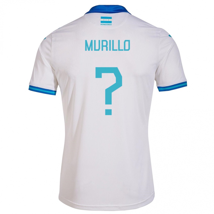 Gyermek Labdarúgás Honduras Maria Murillo #0 Fehér Hazai Jersey 24-26 Mez Póló Ing