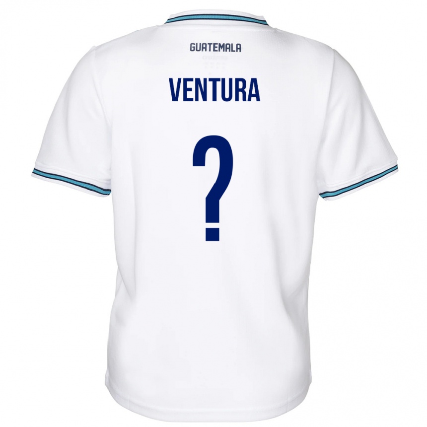 Gyermek Labdarúgás Guatemala Lesly Ventura #0 Fehér Hazai Jersey 24-26 Mez Póló Ing