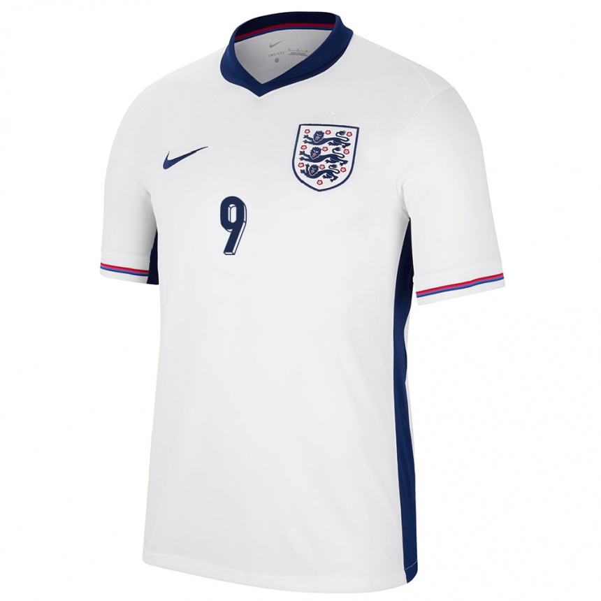 Gyermek Labdarúgás Anglia Harry Kane #9 Fehér Hazai Jersey 24-26 Mez Póló Ing