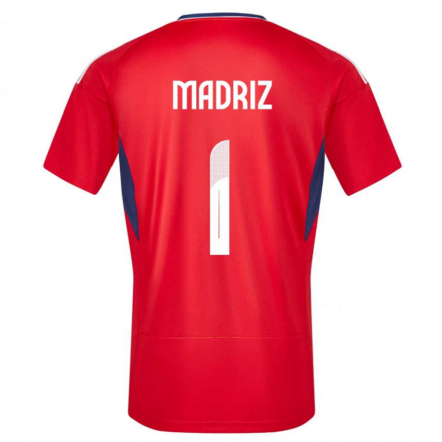 Gyermek Labdarúgás Costa Rica Abraham Madriz #1 Piros Hazai Jersey 24-26 Mez Póló Ing