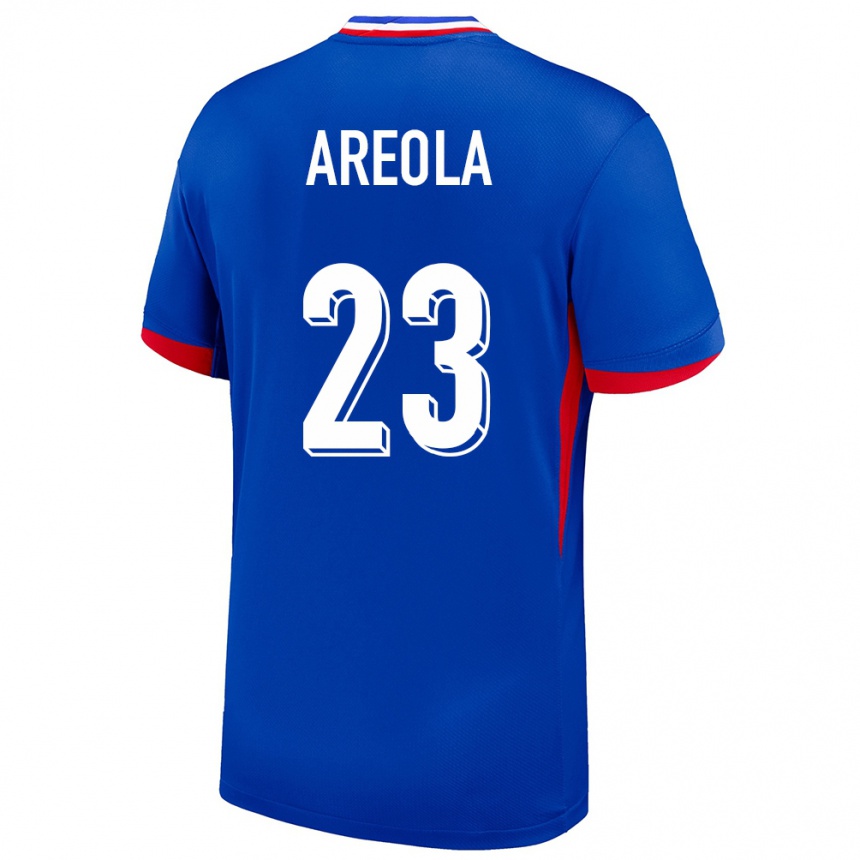 Férfi Labdarúgás Franciaország Alphonse Areola #23 Kék Hazai Jersey 24-26 Mez Póló Ing