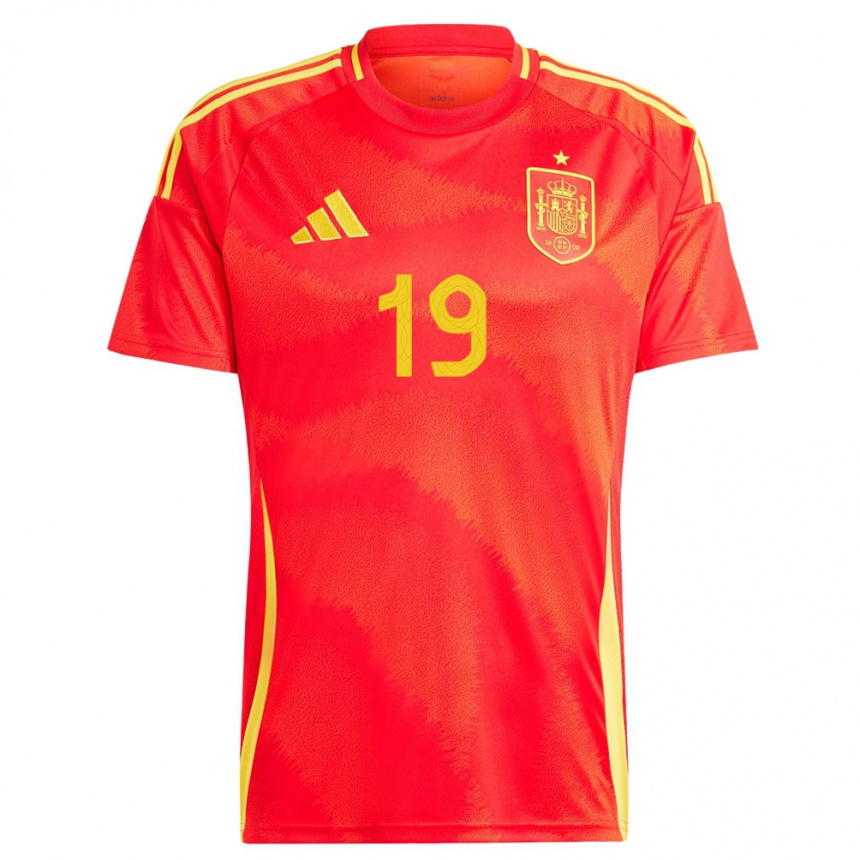 Női Labdarúgás Spanyolország Carlos Soler #19 Piros Hazai Jersey 24-26 Mez Póló Ing