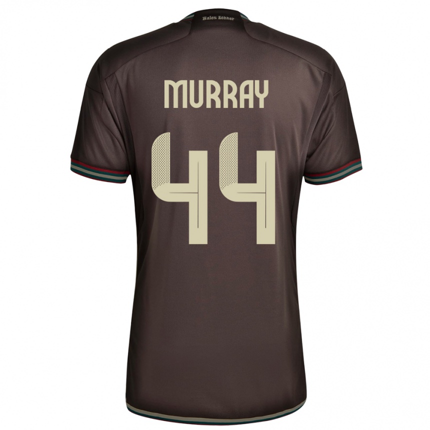 Női Labdarúgás Jamaica Satara Murray #44 Éjszakai Barna Idegenbeli Jersey 24-26 Mez Póló Ing