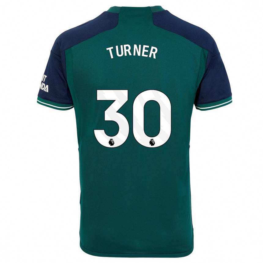 Férfi Labdarúgás Matt Turner #30 Zöld Harmadik Számú Jersey 2023/24 Mez Póló Ing