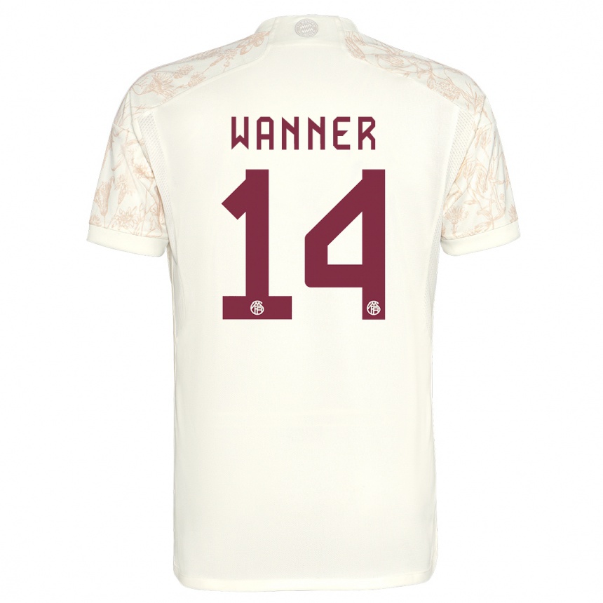 Férfi Labdarúgás Paul Wanner #14 Törtfehér Harmadik Számú Jersey 2023/24 Mez Póló Ing