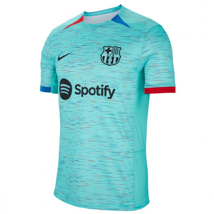 Női Labdarúgás Nil Caldero #0 Light Aqua Harmadik Számú Jersey 2023/24 Mez Póló Ing