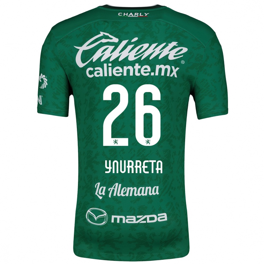 Gyermek Labdarúgás Alexandra Hernández Ynurreta #26 Zöld Fehér Hazai Jersey 2024/25 Mez Póló Ing