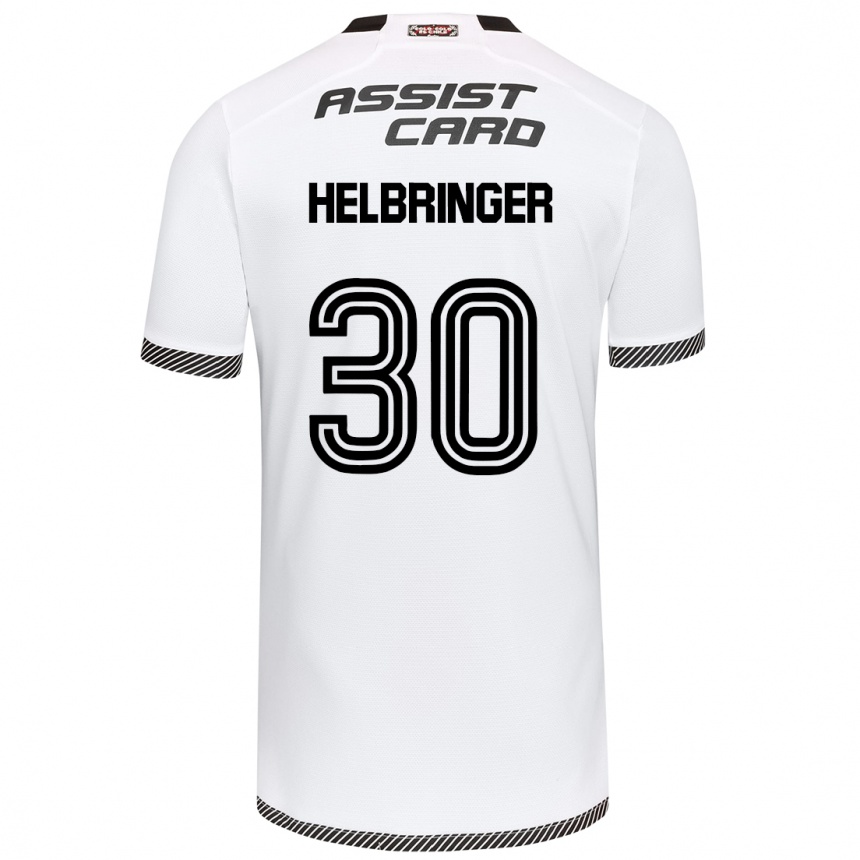 Gyermek Labdarúgás Aixa Helbringer #30 Fehér Fekete Hazai Jersey 2024/25 Mez Póló Ing