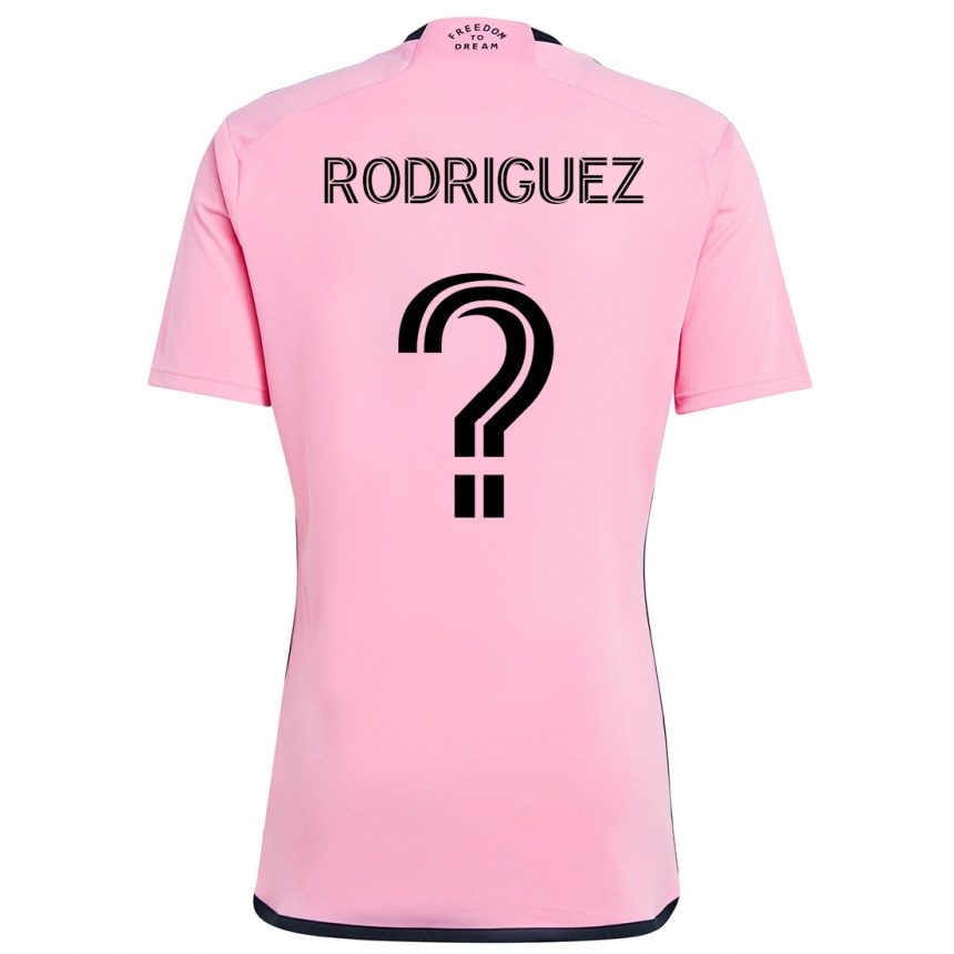 Férfi Labdarúgás Emerson Rodríguez #0 Rózsaszín Hazai Jersey 2024/25 Mez Póló Ing