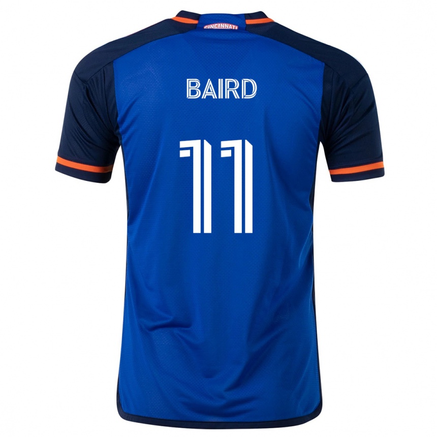 Férfi Labdarúgás Corey Baird #11 Kék Fehér Hazai Jersey 2024/25 Mez Póló Ing