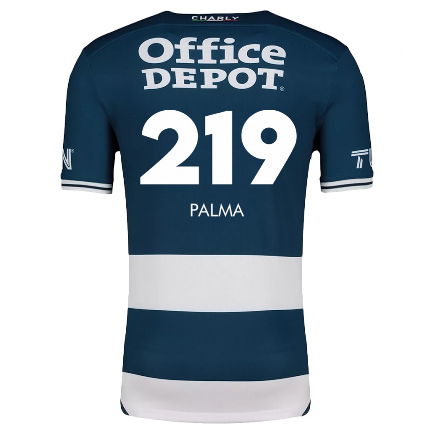 Férfi Labdarúgás Pablo Palma #219 Kék Fehér Hazai Jersey 2024/25 Mez Póló Ing