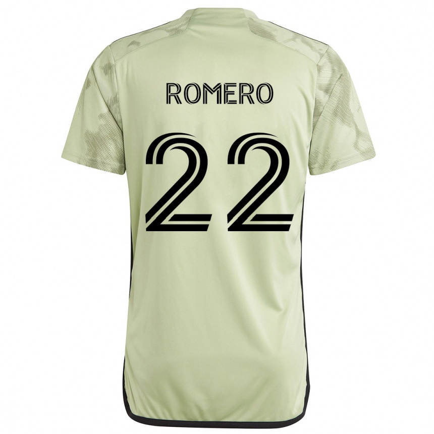 Férfi Labdarúgás Abraham Romero #22 Világos Zöld Idegenbeli Jersey 2024/25 Mez Póló Ing