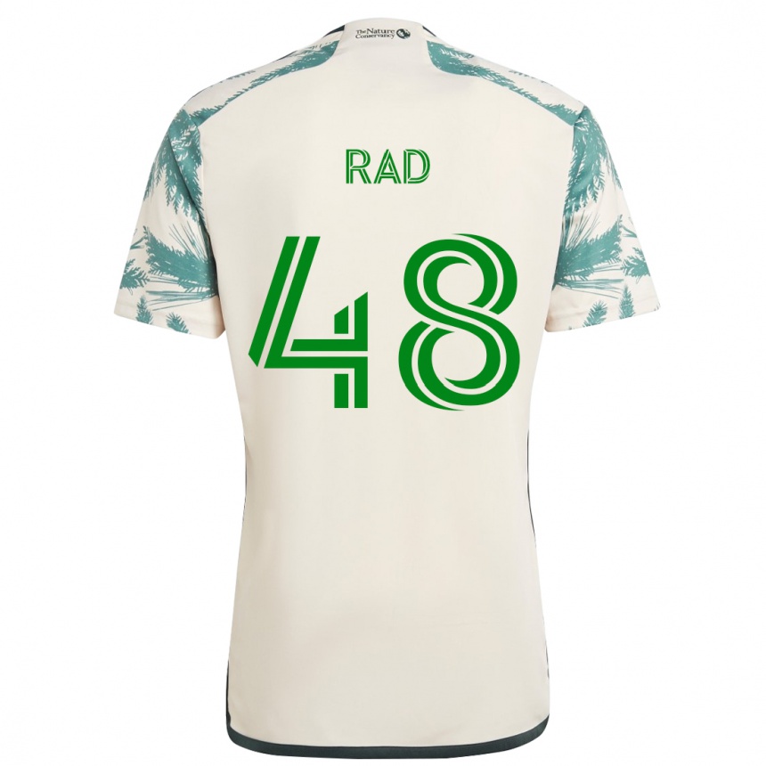 Férfi Labdarúgás Kaveh Rad #48 Bézs Barna Idegenbeli Jersey 2024/25 Mez Póló Ing