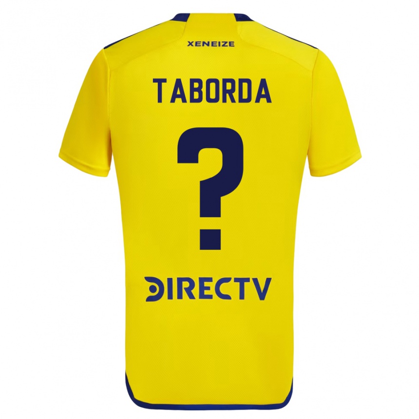 Férfi Labdarúgás Jason Taborda #0 Sárga Kék Idegenbeli Jersey 2024/25 Mez Póló Ing