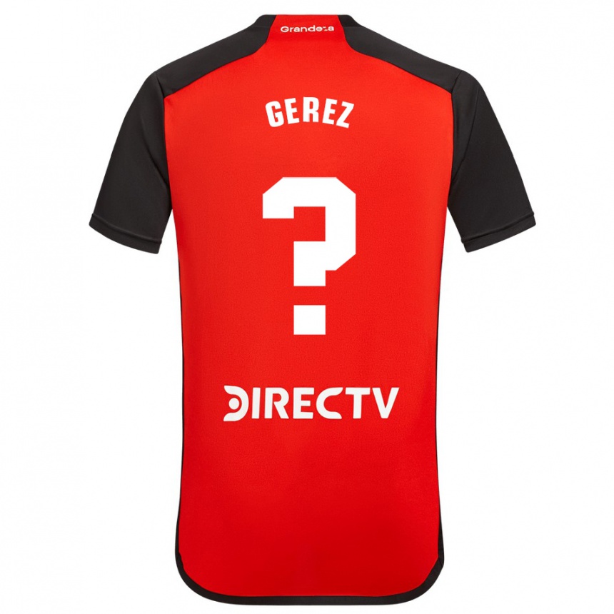 Férfi Labdarúgás Dylan Gerez #0 Piros Fekete Fehér Idegenbeli Jersey 2024/25 Mez Póló Ing