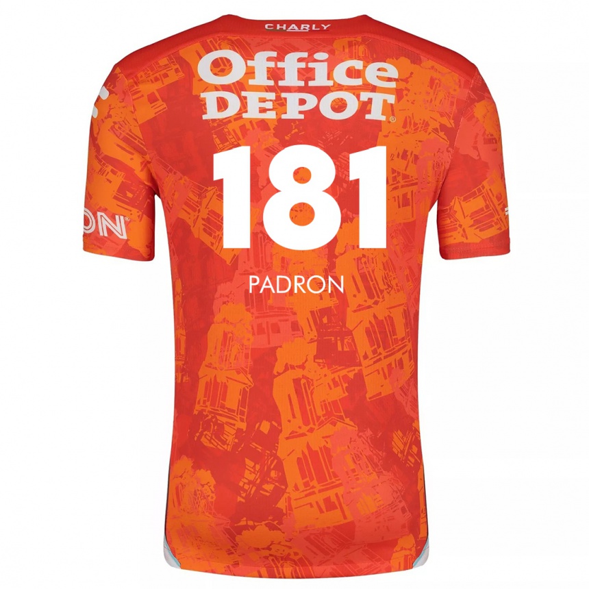 Női Labdarúgás Romeo Padrón #181 Narancssárga Fehér Idegenbeli Jersey 2024/25 Mez Póló Ing