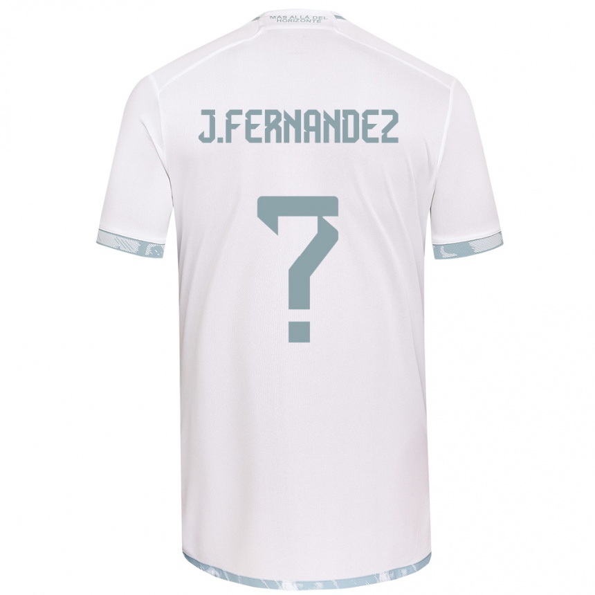 Női Labdarúgás José Matías Fernández #0 Fehér Szürke Idegenbeli Jersey 2024/25 Mez Póló Ing