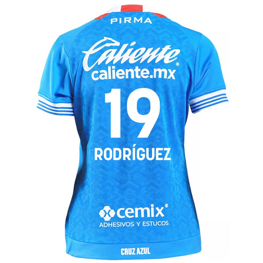 Gyermek Labdarúgás Carlos Rodríguez #19 Égszínkék Hazai Jersey 2024/25 Mez Póló Ing