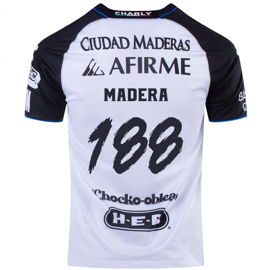 Gyermek Labdarúgás Héctor Madera #188 Fekete Kék Hazai Jersey 2024/25 Mez Póló Ing