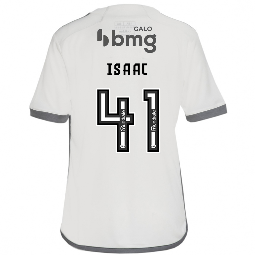 Gyermek Labdarúgás Isaac #41 Törtfehér Idegenbeli Jersey 2024/25 Mez Póló Ing