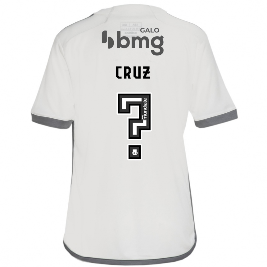 Gyermek Labdarúgás Dudu Cruz #0 Törtfehér Idegenbeli Jersey 2024/25 Mez Póló Ing