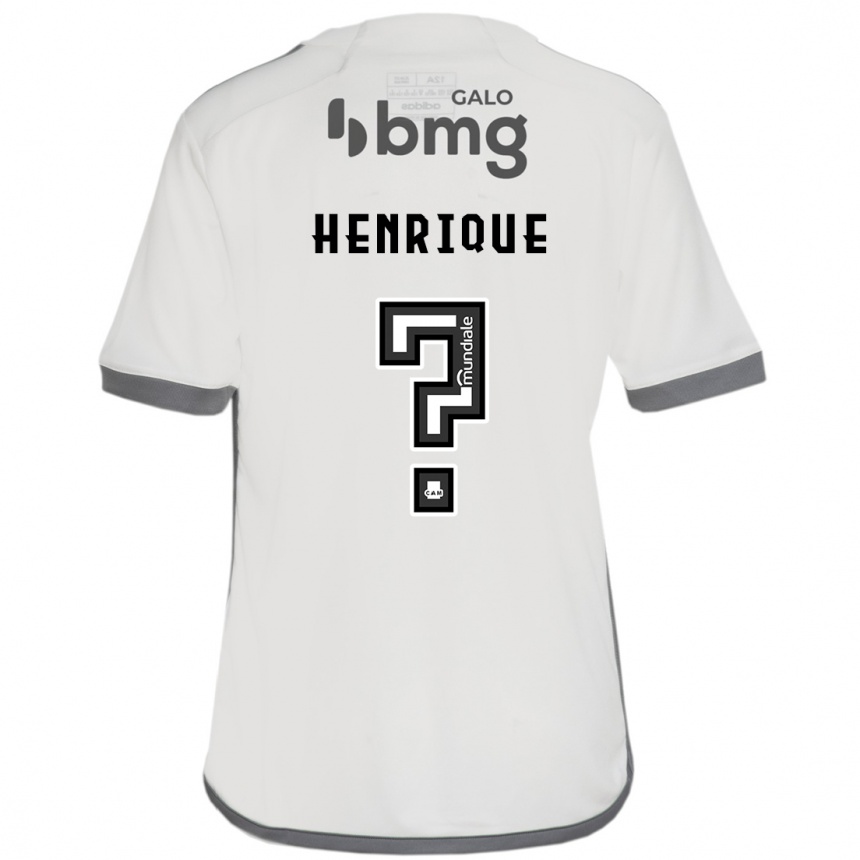 Gyermek Labdarúgás Bruno Henrique #0 Törtfehér Idegenbeli Jersey 2024/25 Mez Póló Ing