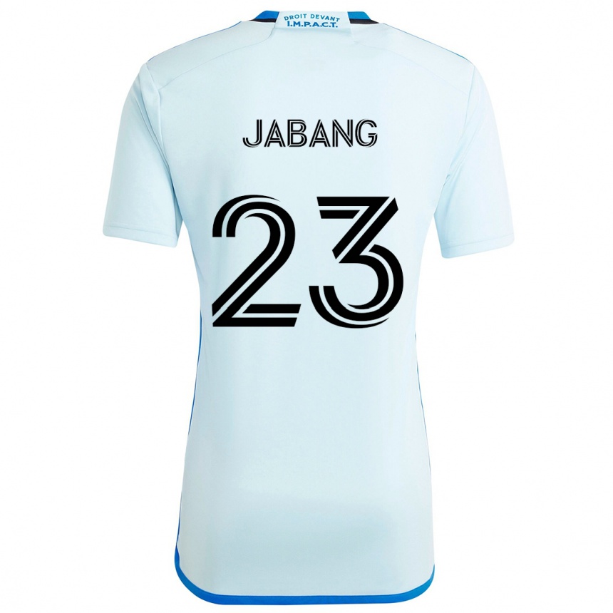 Gyermek Labdarúgás Ousman Jabang #23 Jégkék Idegenbeli Jersey 2024/25 Mez Póló Ing