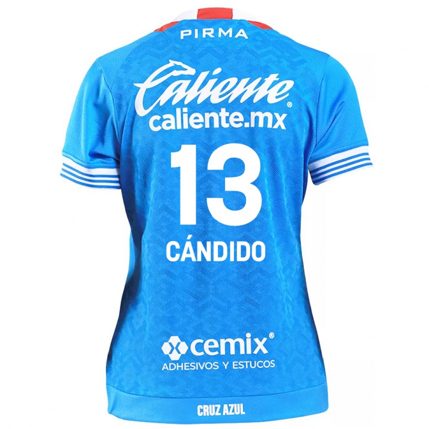 Férfi Labdarúgás Camilo Cándido #13 Égszínkék Hazai Jersey 2024/25 Mez Póló Ing