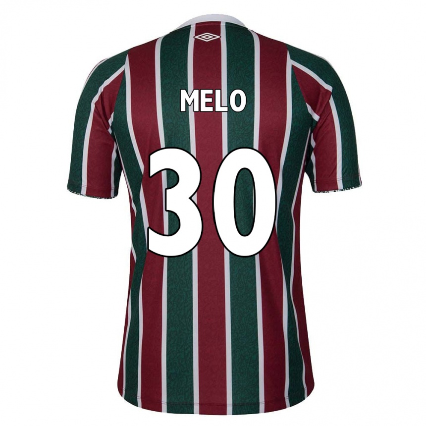 Férfi Labdarúgás Felipe Melo #30 Zöld Barna Fehér Hazai Jersey 2024/25 Mez Póló Ing