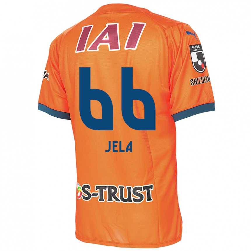 Férfi Labdarúgás Jelani Reshaun Sumiyoshi #66 Orange Blue Hazai Jersey 2024/25 Mez Póló Ing