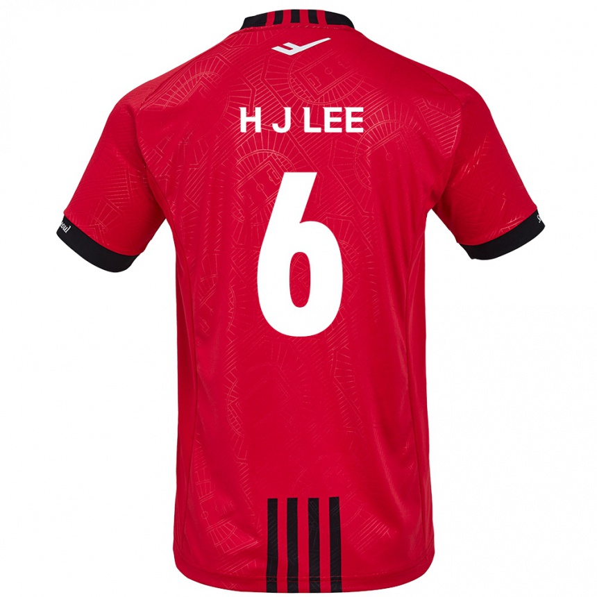 Férfi Labdarúgás Ju-Hwan Lee #6 Piros Fekete Hazai Jersey 2024/25 Mez Póló Ing