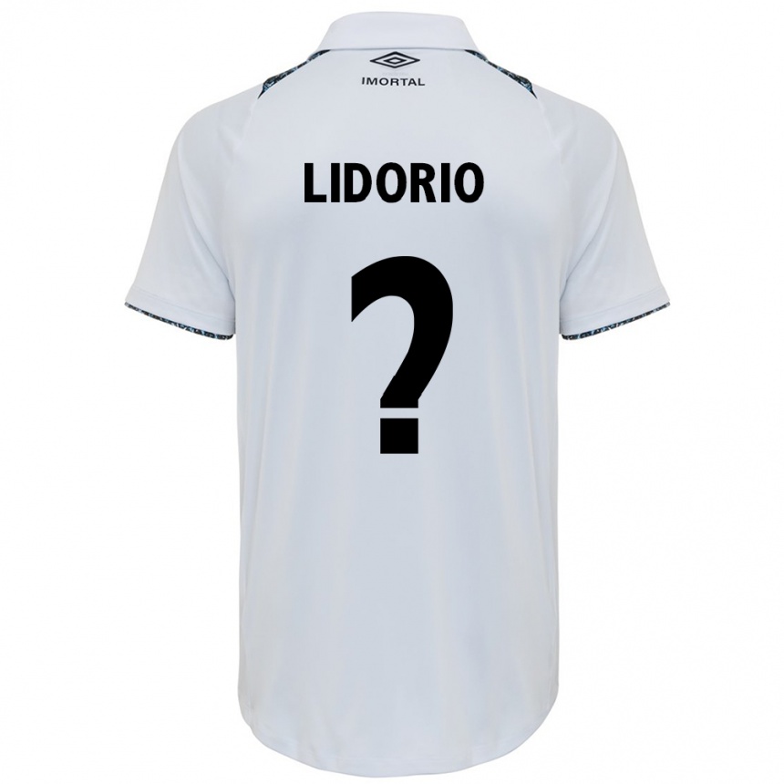 Férfi Labdarúgás João Lidório #0 Fehér Kék Idegenbeli Jersey 2024/25 Mez Póló Ing