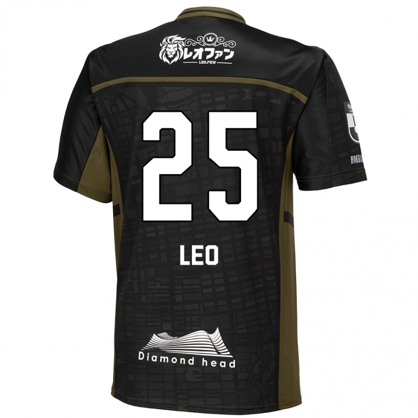 Férfi Labdarúgás Leo Osaki #25 Fekete Zöld Idegenbeli Jersey 2024/25 Mez Póló Ing