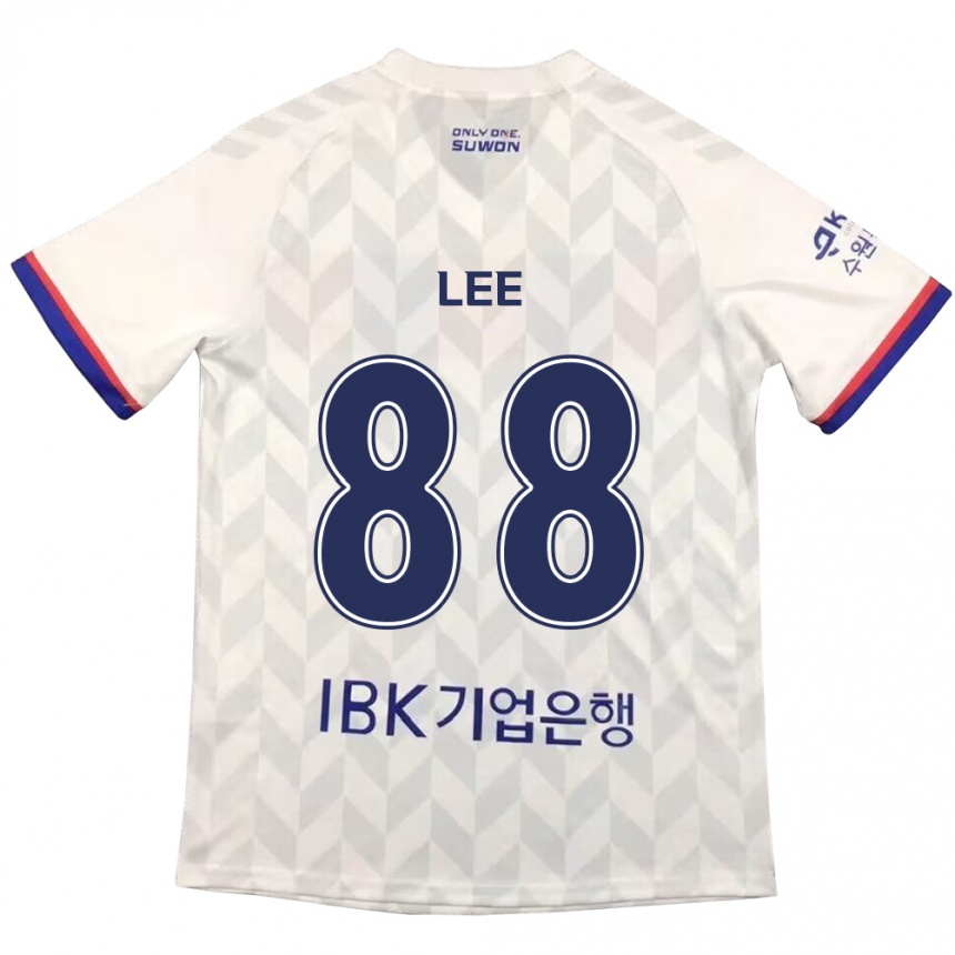 Férfi Labdarúgás Yong Lee #88 Fehér Kék Idegenbeli Jersey 2024/25 Mez Póló Ing