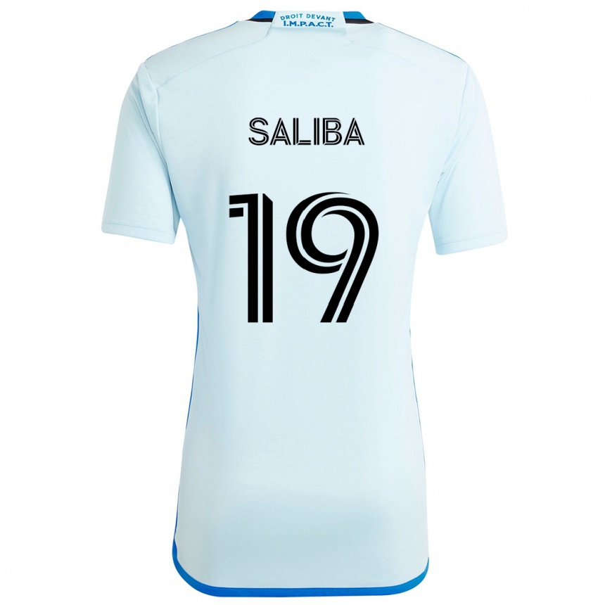 Férfi Labdarúgás Nathan-Dylan Saliba #19 Jégkék Idegenbeli Jersey 2024/25 Mez Póló Ing