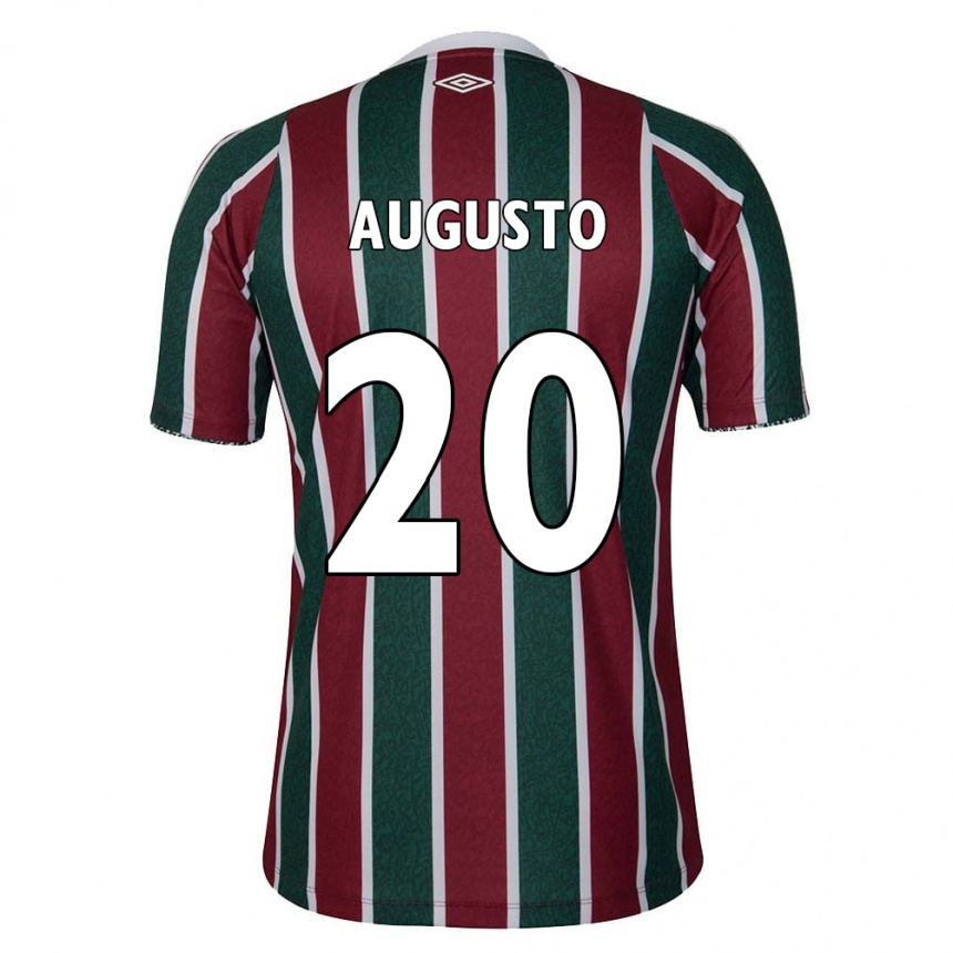 Női Labdarúgás Renato Augusto #20 Zöld Barna Fehér Hazai Jersey 2024/25 Mez Póló Ing