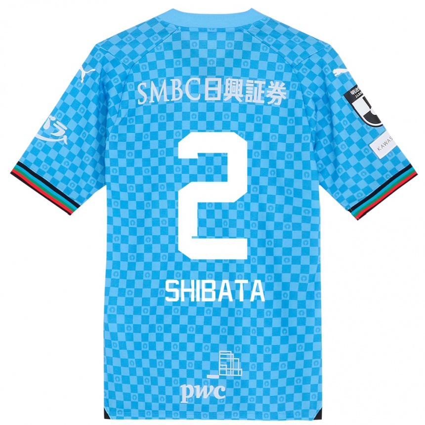 Női Labdarúgás Shotaro Shibata #2 Azúrkék Hazai Jersey 2024/25 Mez Póló Ing