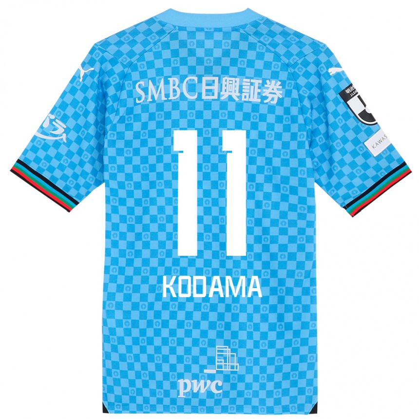 Női Labdarúgás Shotaro Kodama #11 Azúrkék Hazai Jersey 2024/25 Mez Póló Ing