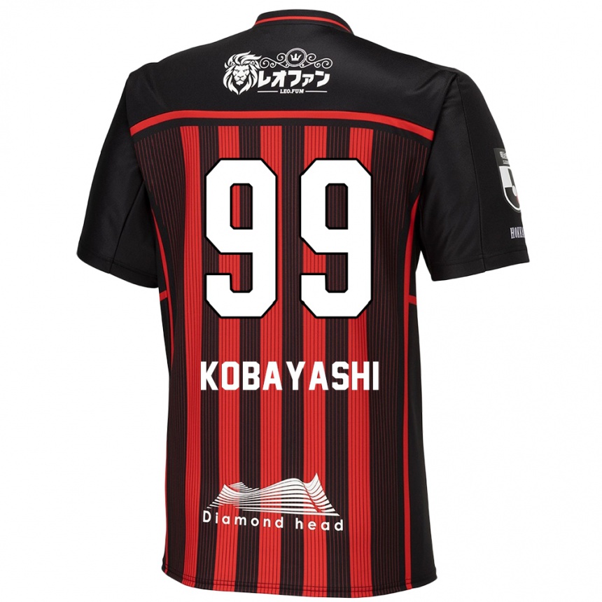 Női Labdarúgás Yuki Kobayashi #99 Piros Fekete Hazai Jersey 2024/25 Mez Póló Ing