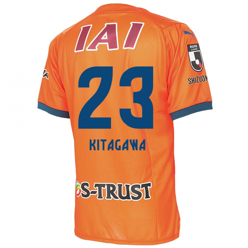 Női Labdarúgás Koya Kitagawa #23 Orange Blue Hazai Jersey 2024/25 Mez Póló Ing